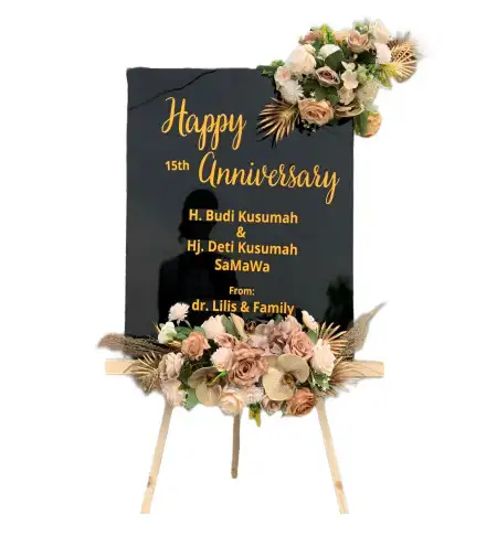 Papan Bunga Akrilik Malanggaten